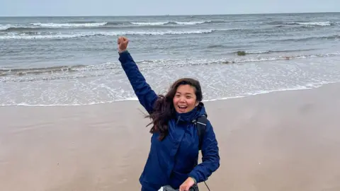 April Napala April after finishing