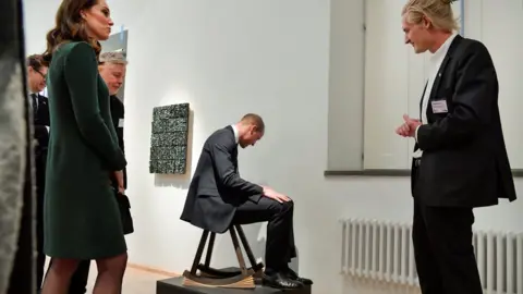 Reuters Prince William sitting in ArkDes