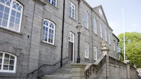 BBC Guernsey's Royal Court building