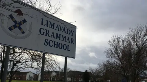 Limavady Grammar School sign