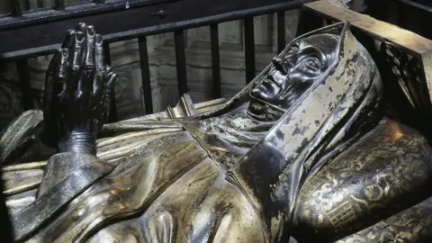 Getty Images Margaret Beaufort's tomb effigy, Westminster Abbey