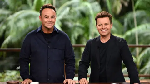 Shutterstock/REX Ant and Dec on set for I'm A Celebrity in Australia