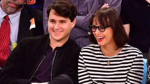 Getty Images Ezra Koenig and Rashida Jones