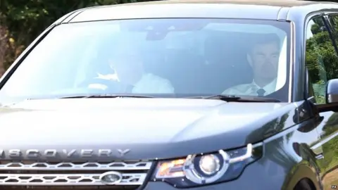 PA Work and Pensions Secretary David Gauke arriving at the meeting