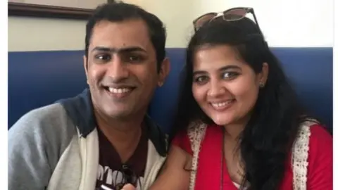 Era Golwalkar Gaurav Golwalkar and wife Era