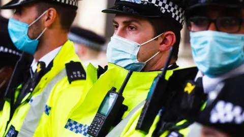 Getty Images Police officers