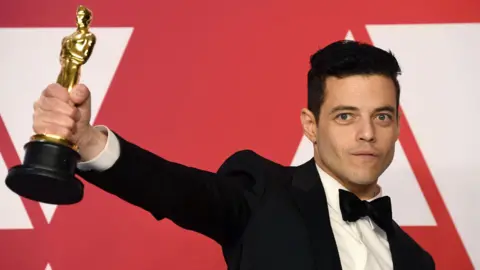 Getty Images Rami Malek at the Oscars