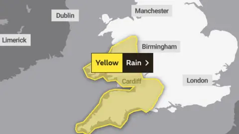 Met Office Weather map