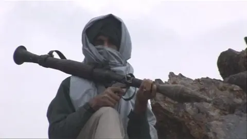 BBC File picture of Taliban fighter