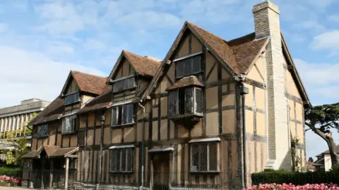 Getty Images Shakespeare's birthplace, Stratford-upon-Avon
