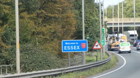 Essex County Council Stock Image Essex border