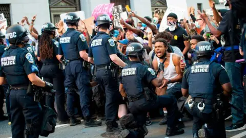 Getty Images protests in Minnesota