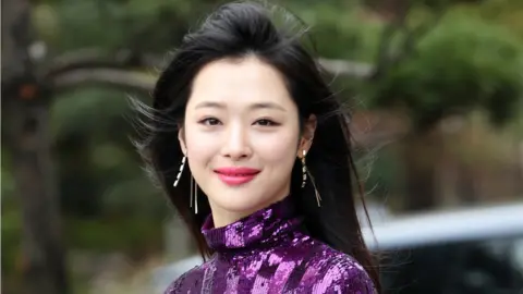 EPA This undated file photo shows South Korean singer and actress Sulli,