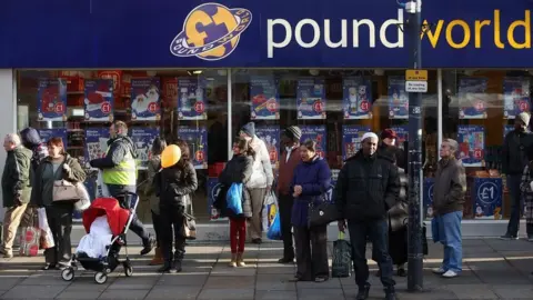 Getty Images Exterior of Poundworld