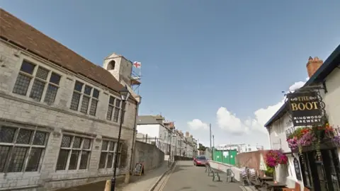Google High West Street in Weymouth