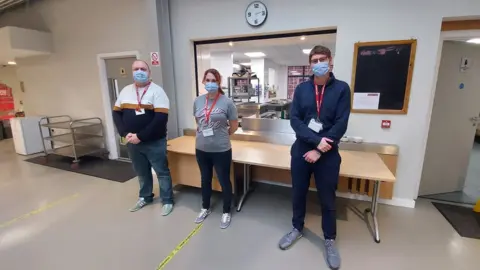 BBC Charity workers in Manchester