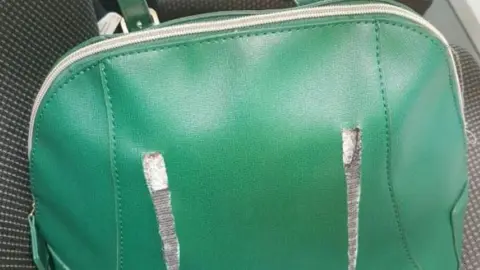 Derbyshire Police Green handbag