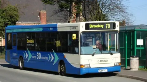 Shropshire Council  Bus in Shropshire