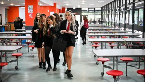 Getty Images High school pupils