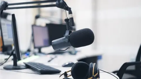 Getty Images Radio microphone generic