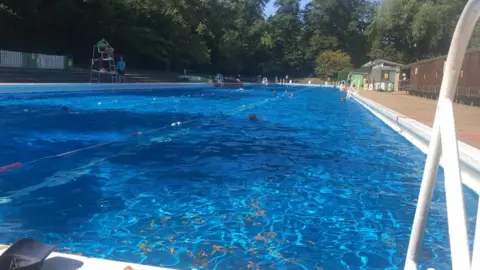 BBC Jesus Green Lido in Cambridge