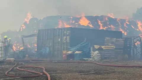 Haystack fire, Billericay