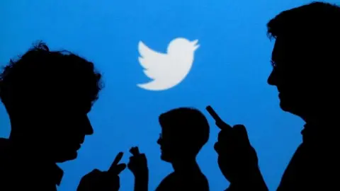 Reuters Fil picture of Twitter logo