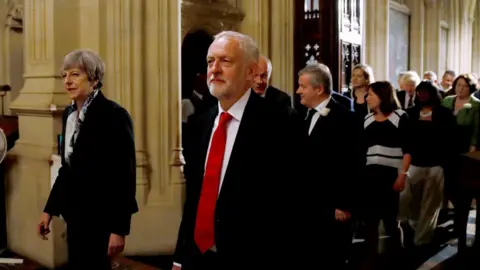 Getty Images Theresa May and Jeremy Corbyn