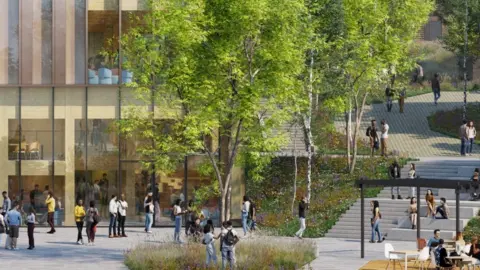 Staffordshire University Trees