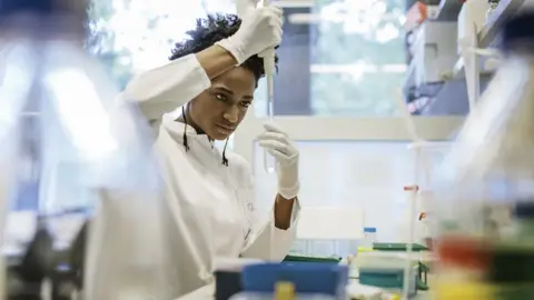 Getty Images Scientist in a laboratory