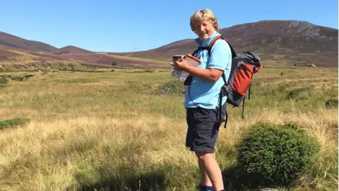 Hazel Milne Anne Burgess on Steplar Way