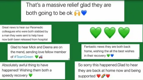 WMAS Messages of support