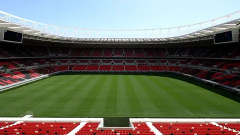 Getty Images inside the Ahmad Bin Ali Stadium