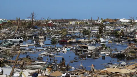 Getty Images destruction in Great Abaco