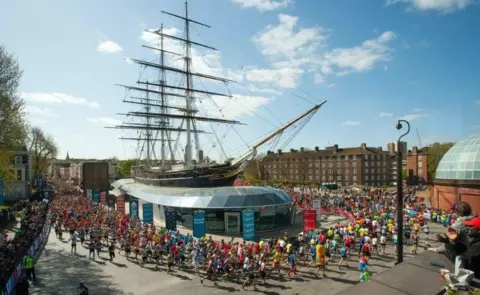 Alamy marathon Cutty Sark