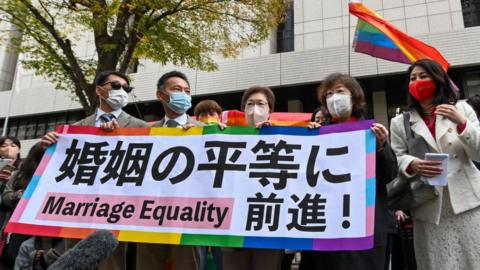 Japan PM Fires Aide Over Derogatory LGBT Remarks - BBC News