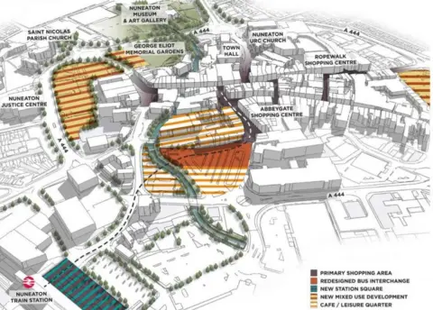 Nuneaton and Bedworth Borough Council Transforming Nuneaton plans