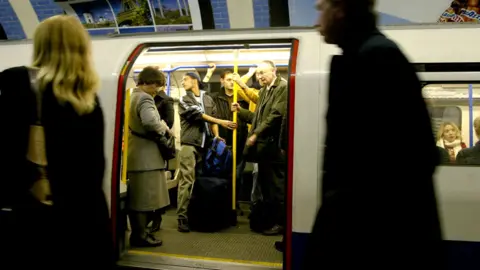 Getty Images London Tube train