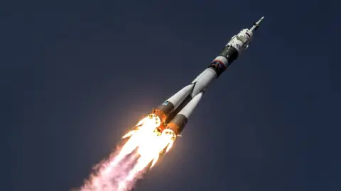Getty Images A Soyuz rocket