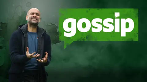 Pep Guardiola gossip graphic