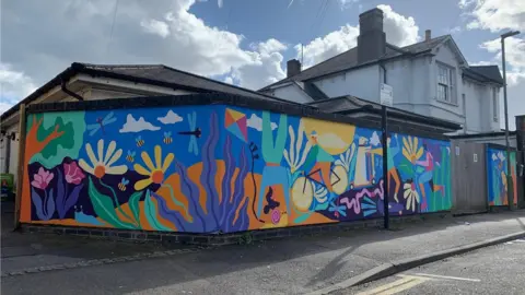 Boundary Brook Community Projects The finished wall