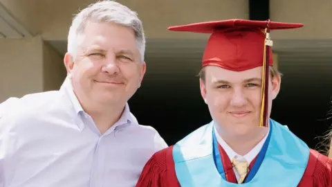 Lance Lawson From left to right: Brian Anderson (father) and Lance Lawson (son)