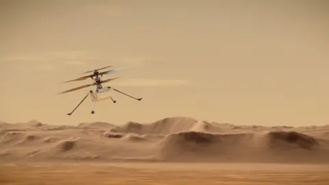 Ingenuity: Damage puts end to ground-breaking Mars helicopter mission
