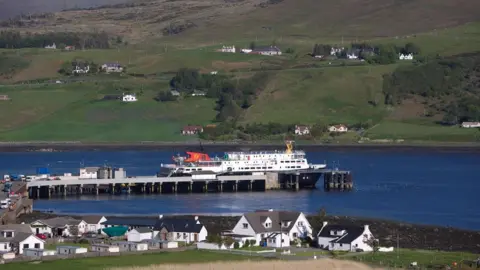 CalMac CalMac ferry at Uig