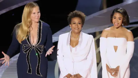 Getty Images Amy Schumer, Wanda Sykes, and Regina Hall