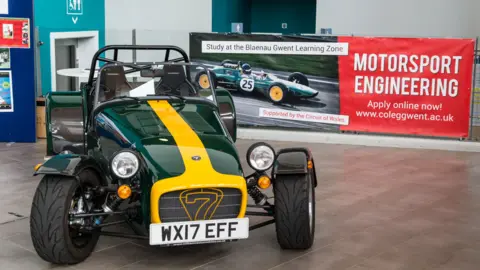 Blaenau Gwent Learning Zone Car
