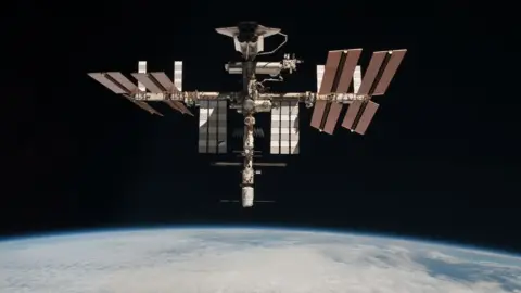 Getty Images Satellite in space