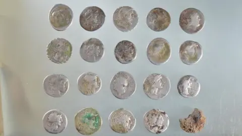 Suffolk County Council Roman coins