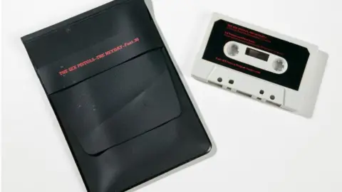 The Board of Trustees of the Science Museum Audio cassette tape of Sex Pistols 'The Heyday' (Fact 30), produced by Factory Records