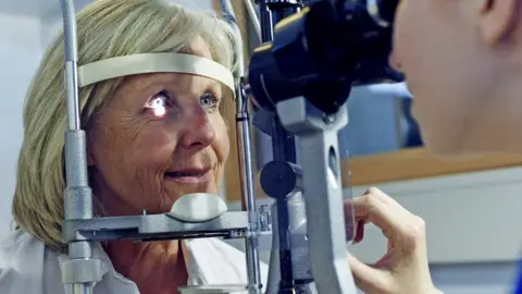 Getty Images More than 32,250 people across Wales have waited over nine months for treatment on their sight